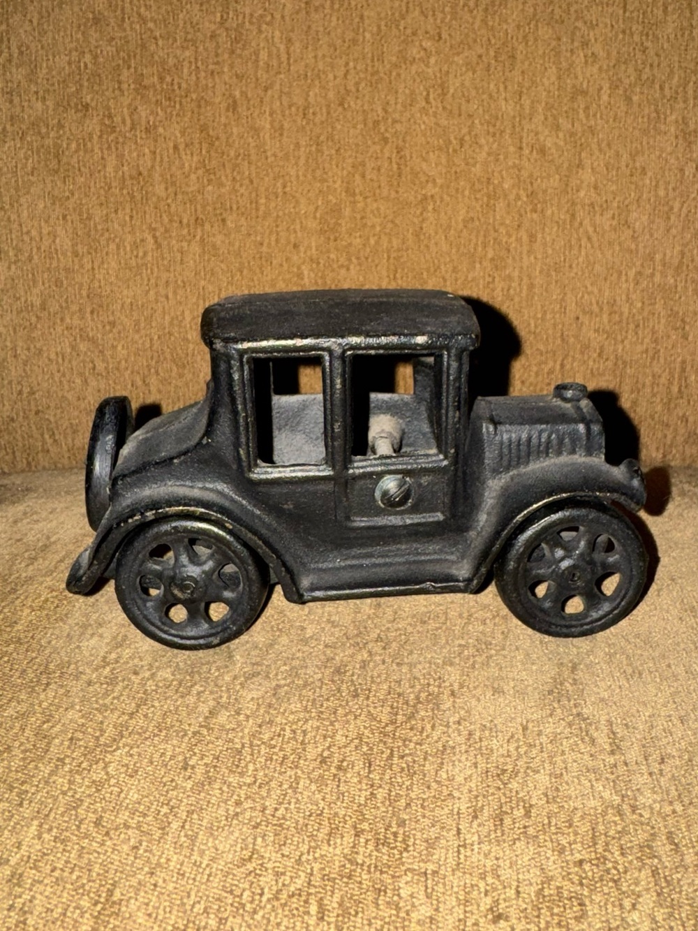 Vintage Style Black Toy Car - Classic Kids Toy